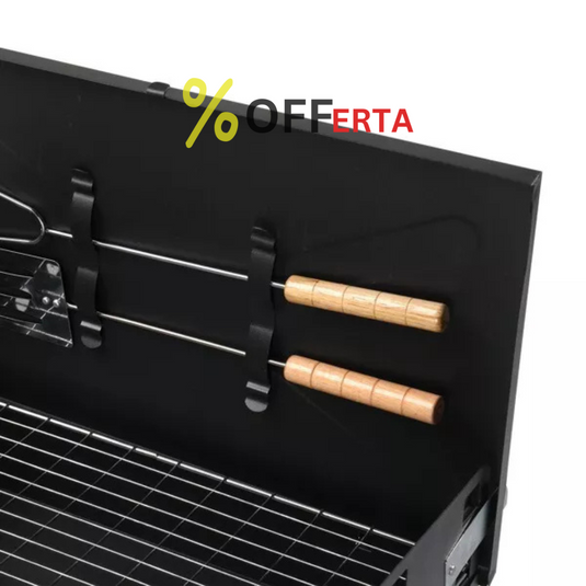 Gratar Portabil, Pliabil, tip Diplomat, Accesorii Gratar Incluse 44 x 27 x 6 CM