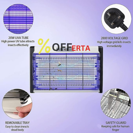 Lampa UV antitantari cu lant