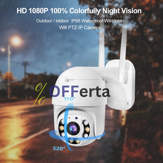 SET X2 Camera Supraveghere FULL HD 1080P, vedere nocturna, WIFI