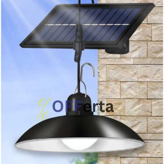 Panou Solar cu 1 Bec LED cu Aplica si Telecomanda