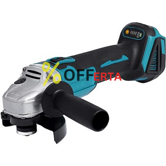 POLIZOR UNGHIULAR , FLEX CU ACUMULATOR , LEICH MANN , 2 ACUMULATORI 48V 6 AH , 11.000 RPM , XGT, ALBASTRU
