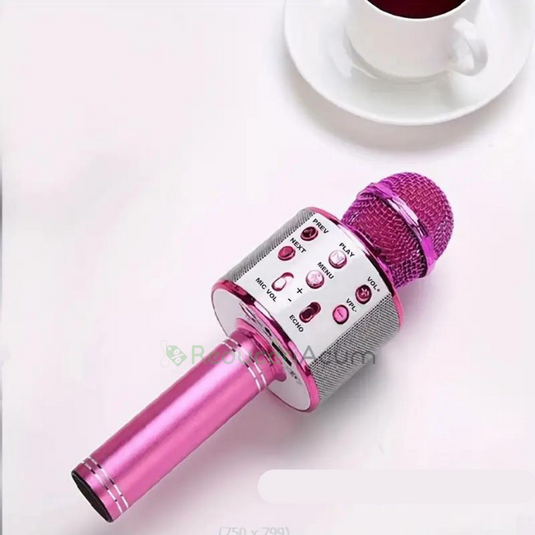 Microfon Karaoke Wireless Q7 cu Bluetooth