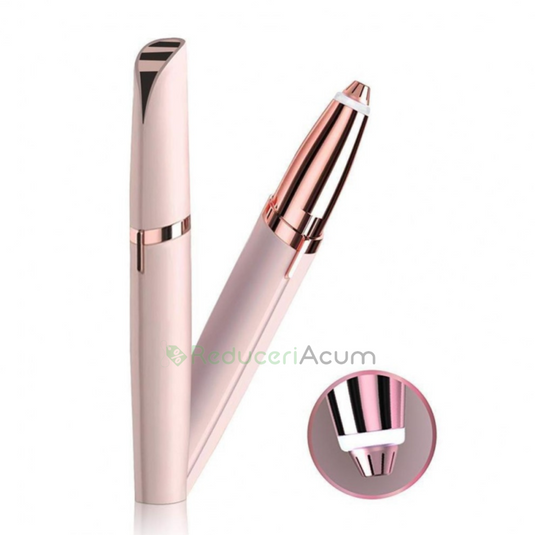 Epilator facial pentru sprancene, cu incarcare USB