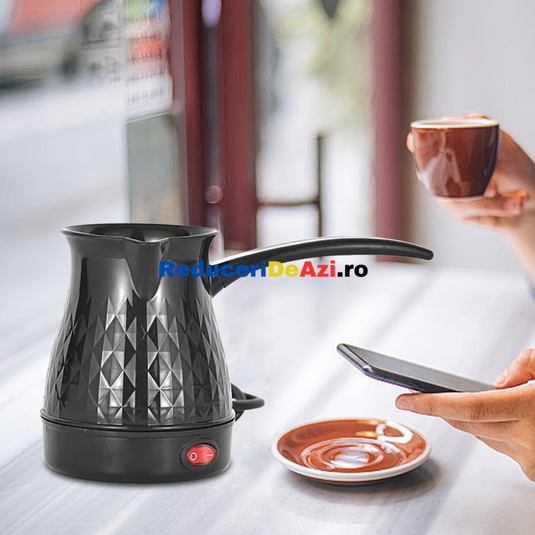 Rasnita pentru cafea electrica + Ibric de cafea electric CADOU!