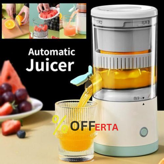 Storcator Electric De Citrice , Portabil, Cu Alimentare USB, Turcoaz, Usor De Folosit, 45W