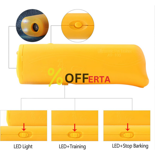 Aparat cu ultrasunete impotriva cainilor agresivi