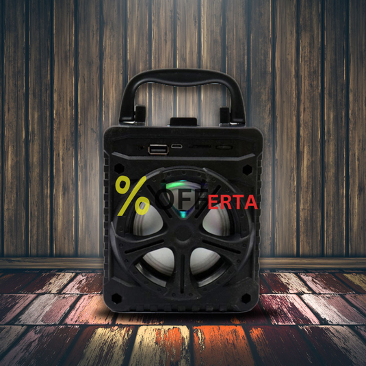 Boxa portabila cu Bluetooth,USB, Card si Led luminos