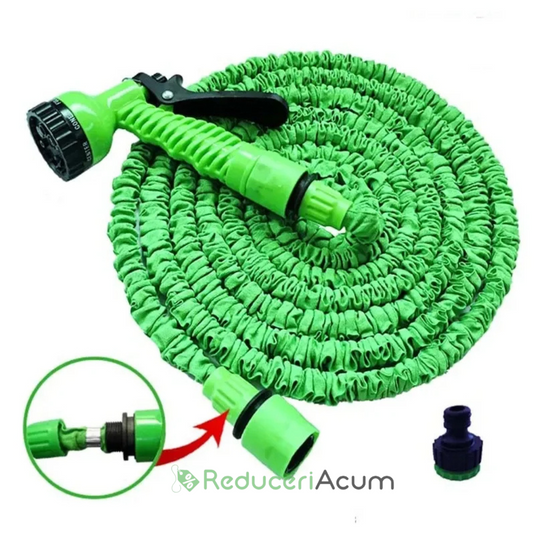 1+1 GRATUIT Furtune De Gradina Extensibile 30m Cu Aparat Pentru Stropit