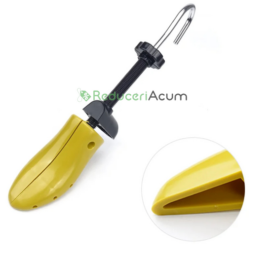 1+1 GRATIS: Calapod Reglabil pentru Alungit si Largit Pantofi, Universal, Arc, ABS Premium