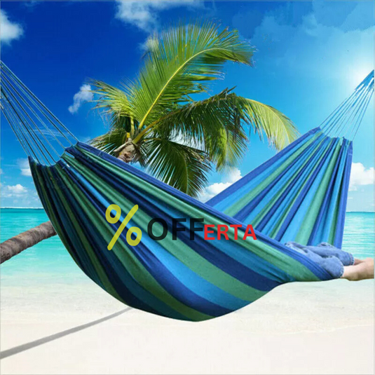 1 + 1 GRATUIT ! Hamac relaxant din bumbac asiatic