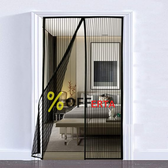 1 + 1 GRATUIT ! Perdea tip plasa cu inchidere magnetica pentru tantari, muste sau alte insecte