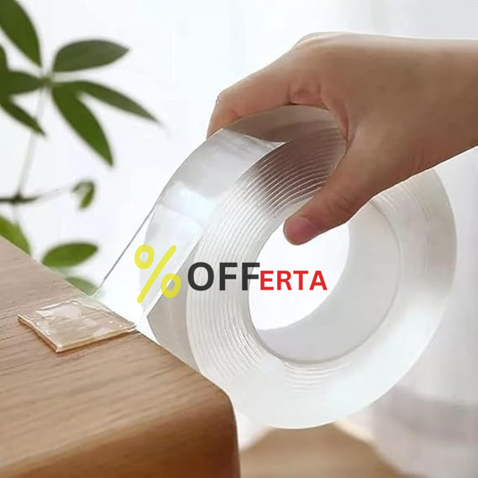 1 + 1 GRATUIT PROMO Banda de silicon dubla adeziva