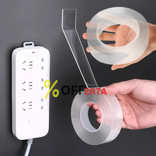 1 + 1 GRATUIT PROMO Banda de silicon dubla adeziva