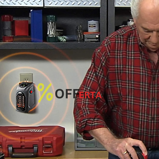 Aeroterma portabila, putere 350 W