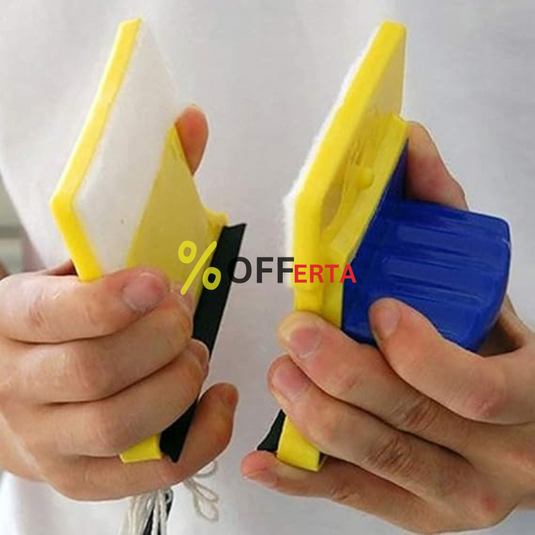 Aparat magnetic pentru curatat geamurile