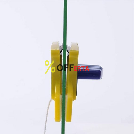 Aparat magnetic pentru curatat geamurile