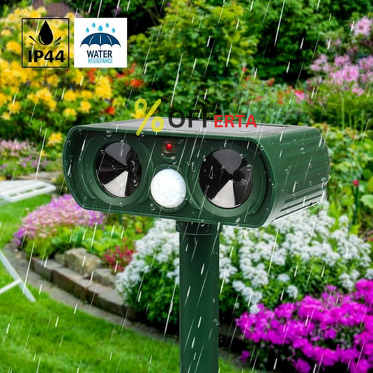 Aparat solar impotriva daunatorilor, cu ultrasunete