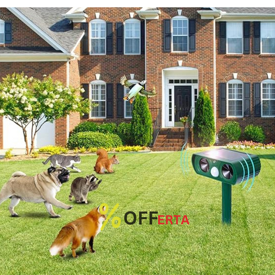 Aparat solar impotriva daunatorilor, cu ultrasunete