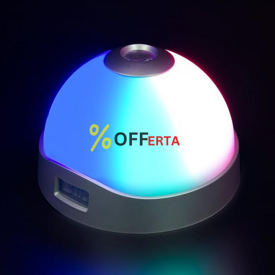 Ceas digital cu proiectie LED, 2 in 1