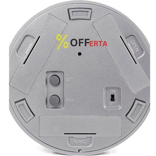 Ceas digital cu proiectie LED, 2 in 1