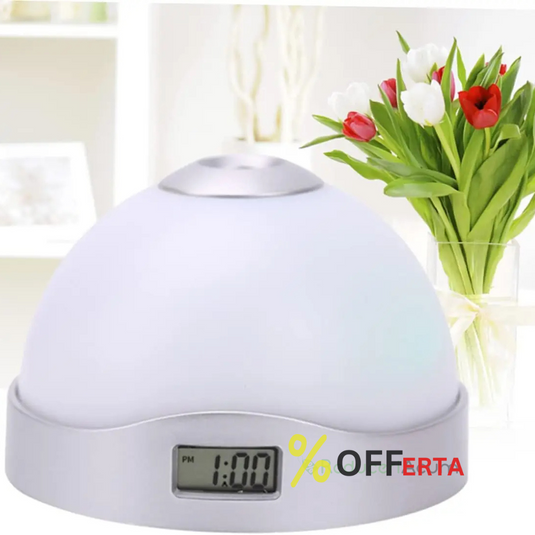 Ceas digital cu proiectie LED, 2 in 1