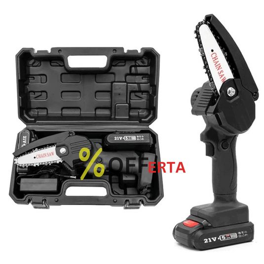 Drujba Electrica Reincarcabila, cu Acumulator, Fierastrau electric portabil, lant de rezerva