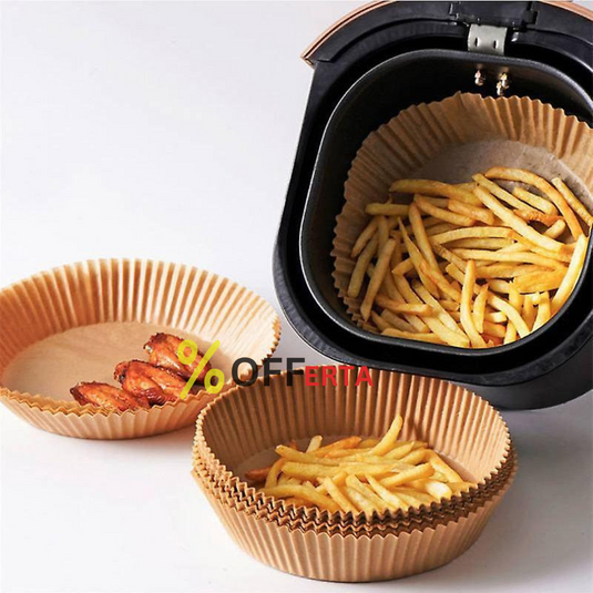 Hartie de copt pentru friteuza si tava, unica folosinta, 100 Buc