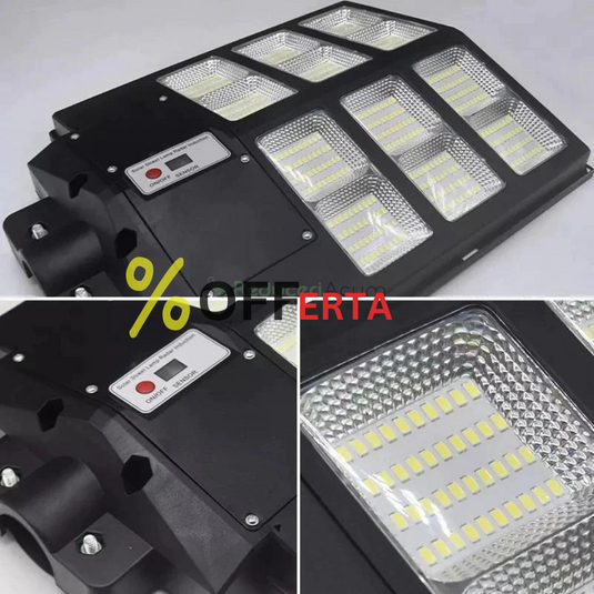 Lampa incarcare solara cu telecomanda 600w