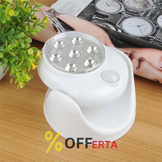 Lampa fara fir cu senzor de miscare 360 de grade