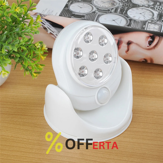 Lampa fara fir cu senzor de miscare 360 de grade