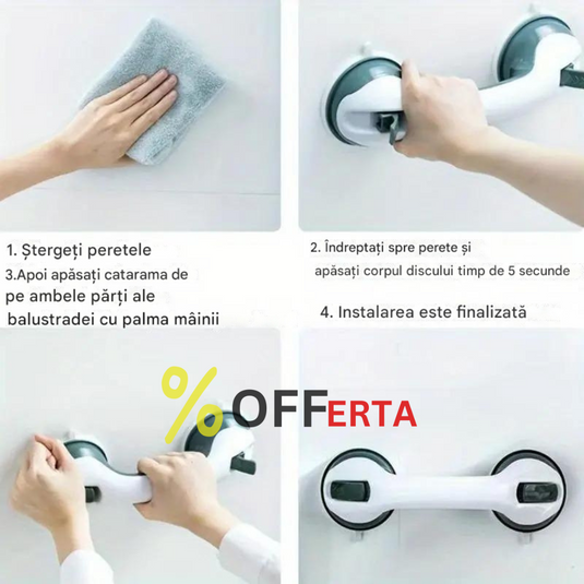 Maner de sprijin pentru baie, sustinere pentru varstnici si copii