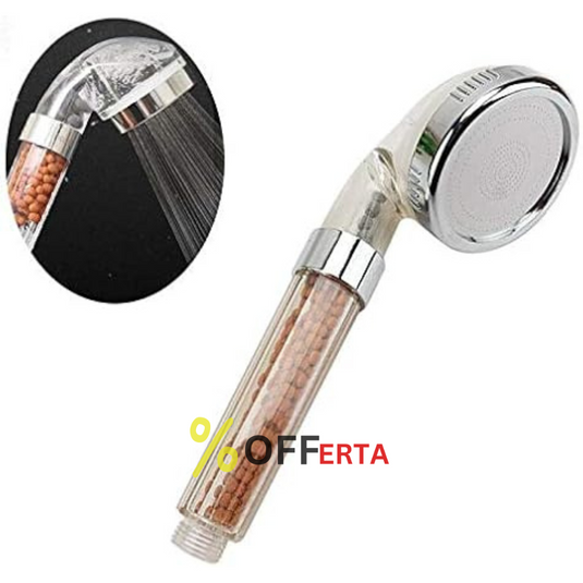 Pachet! Perie de corp pentru dus + Cap de dus cu granule