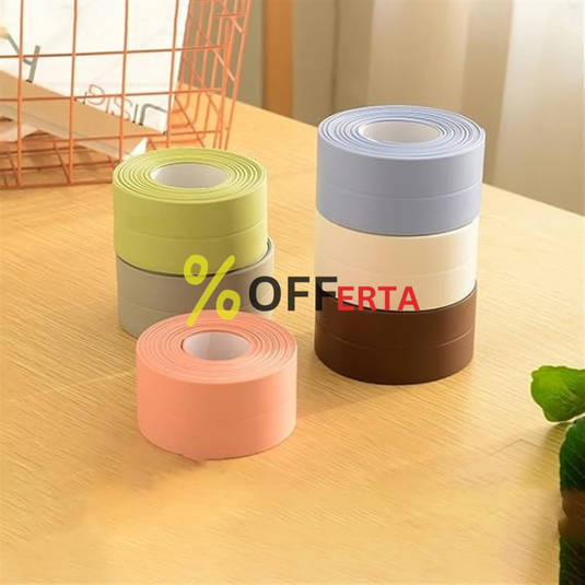 Set 2 x Banda adeziva de etansare 4 cm, VERDE
