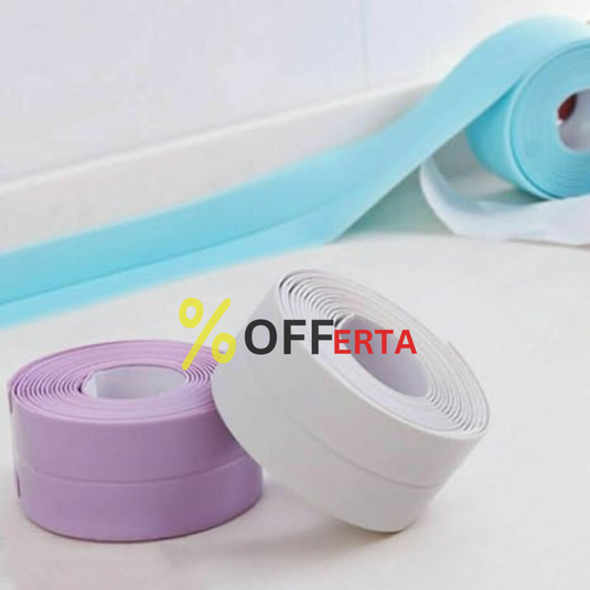 Set 2 x Banda adeziva de etansare 4cm, Albastru