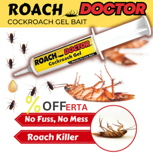 Set 3 x Insecticid tip seringa, solutie antigandaci RoachDoctor