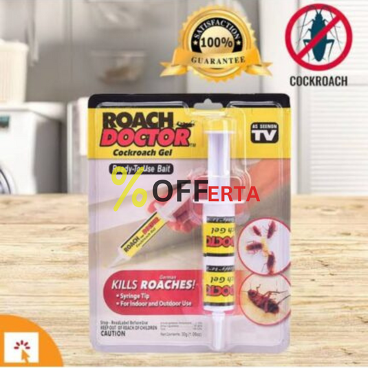 Set 3 x Insecticid tip seringa, solutie antigandaci RoachDoctor