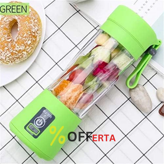 Blender portabil, cu baterie proprie, pentru fructe si legume