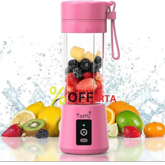 Blender portabil, cu baterie proprie, pentru fructe si legume