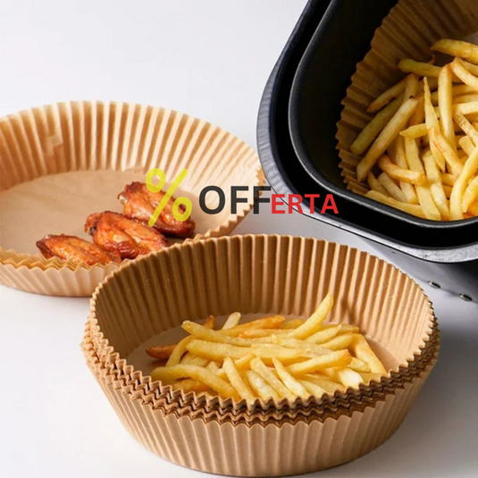 Hartie de copt pentru friteuza si tava, unica folosinta, 200 Buc