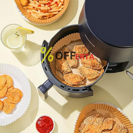 Hartie de copt pentru friteuza si tava, unica folosinta, 200 Buc