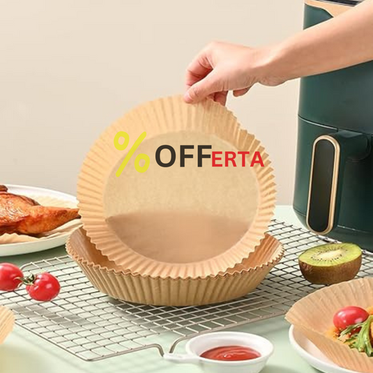 Hartie de copt pentru friteuza si tava, unica folosinta, 200 Buc
