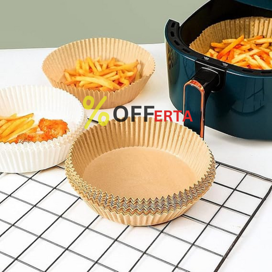 Hartie de copt pentru friteuza si tava, unica folosinta, 200 Buc