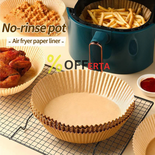 Hartie de copt pentru friteuza si tava, unica folosinta, 200 Buc
