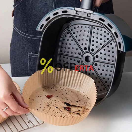 Hartie de copt pentru friteuza si tava, unica folosinta, 200 Buc