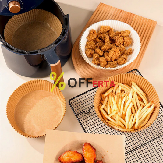 Hartie de copt pentru friteuza si tava, unica folosinta, 200 Buc