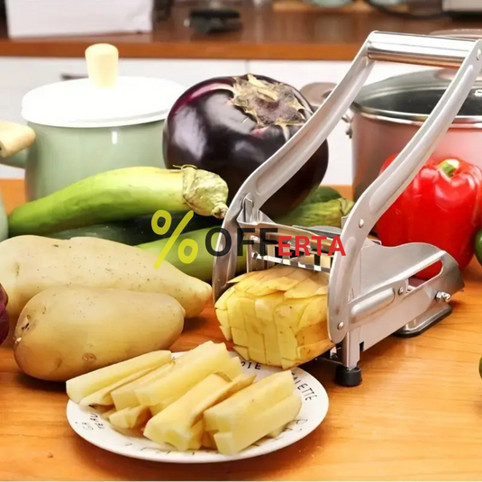 Lichidare de stoc. Aparat de taiat cartofi pai si legume, din inox