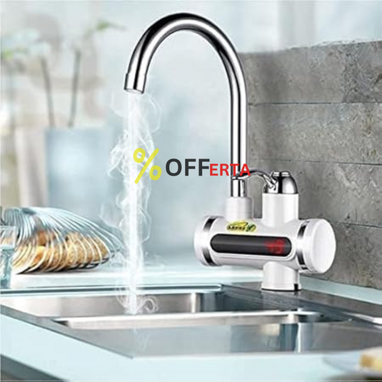 Robinet electric Instant pentru apa calda, cu afisaj LCD