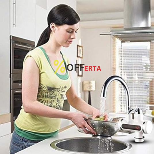 Robinet electric Instant pentru apa calda, cu afisaj LCD