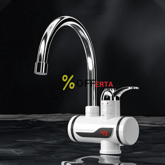 Robinet electric Instant pentru apa calda, cu afisaj LCD