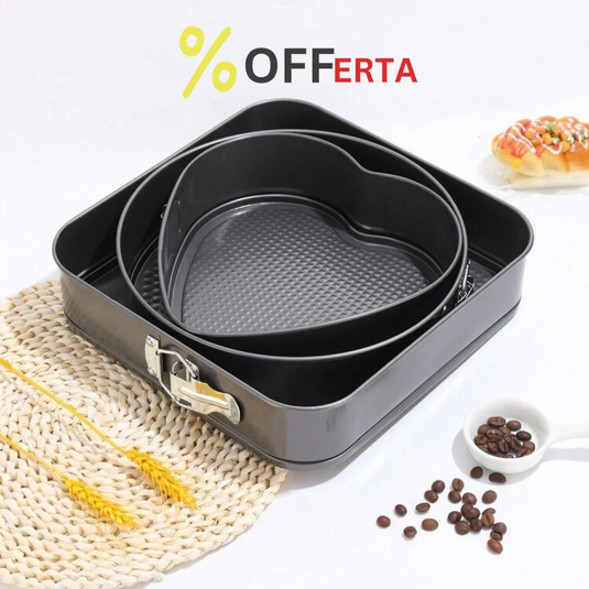 Set 3 forme pentru prajituri pentru o bucatarie